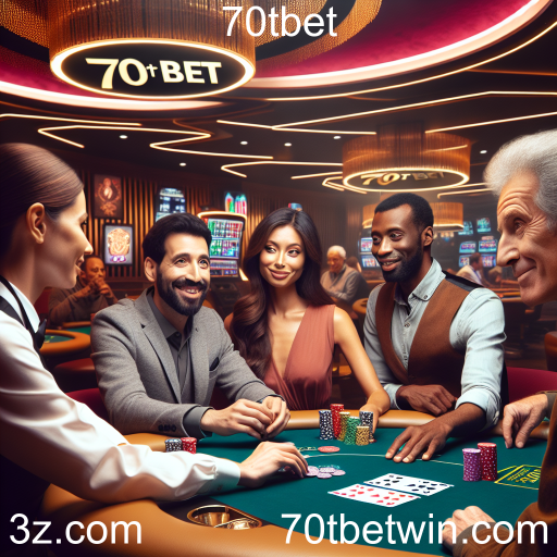 Experiência Imersiva com Jogos Ao Vivo no 70tbet